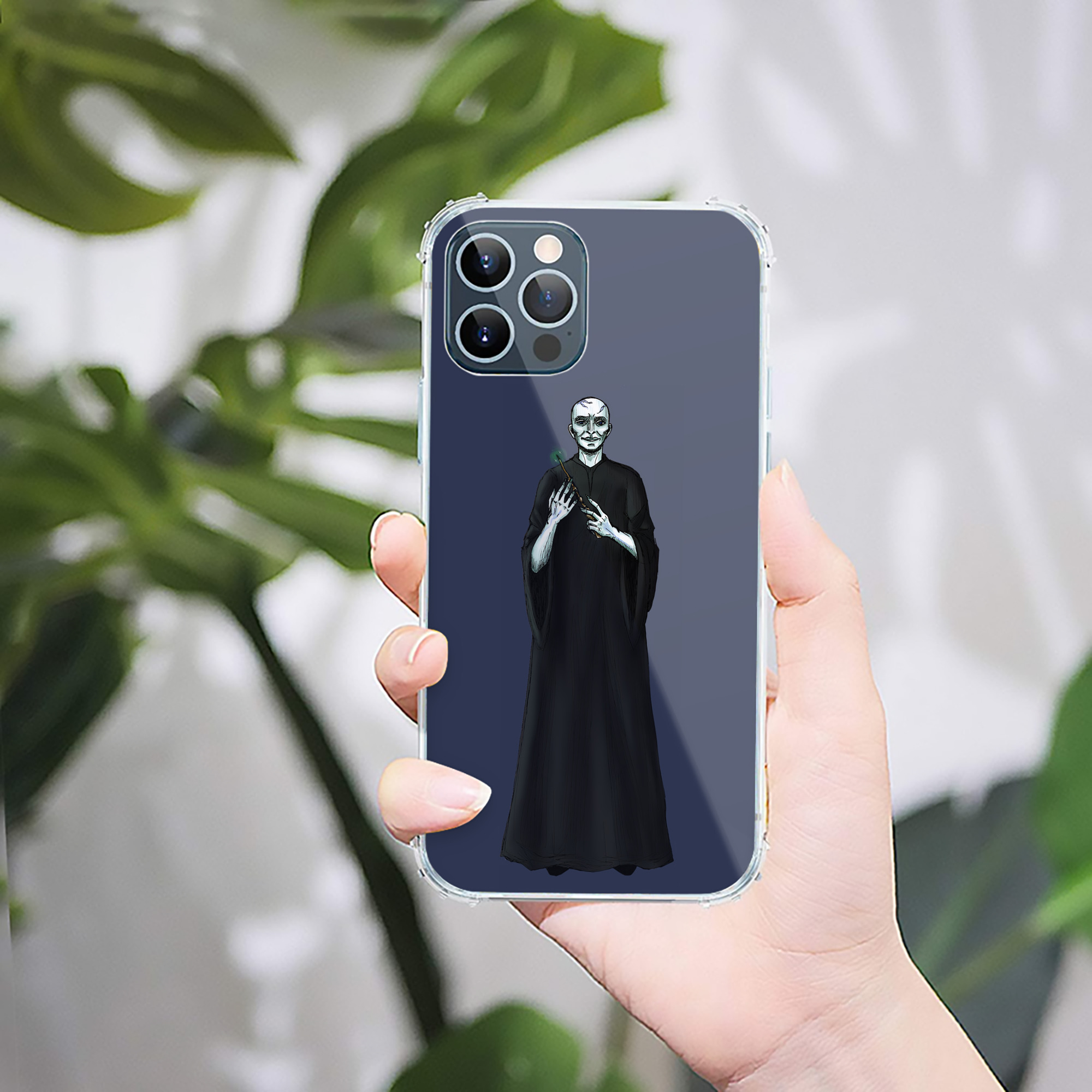 （画像用） Harry Potter ハリー・ポッターシリーズ 【iPhone 12シリーズ対応】透明スマホケース（クリアソフトケース）
